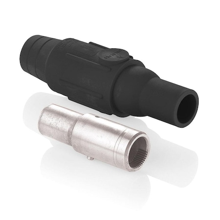 Single Pole Inline, 600 A, Female, Black MPN:22L25-SE
