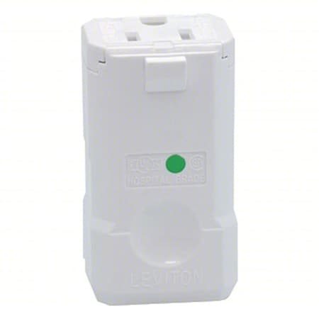 LockingReceptacle, 20A, 2hp, 120/208VAC, Wht MPN:2516