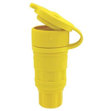 Watertight Locking Connector, Non-NEMA, 30 A, 120/208V AC, Three Phase, 4 Pole, Screw Terminals MPN:29W09