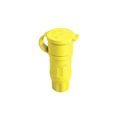 Watertight Locking Connector, L23-30R, 30 A, 347/600V AC, Three Phase, 4 Pole, Screw Terminals MPN:29W83