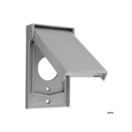 Wall Plate, Gray, 4.8125 in H MPN:4979-GY