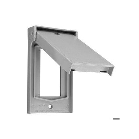 Decora/GFCI Wallplate WR Gray MPN:4998-GY