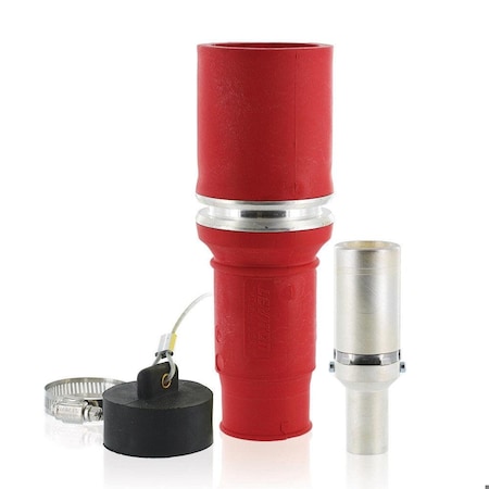 Single Pole Inline, 636 A, Female, Red MPN:49F31-R
