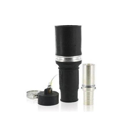 Single Pole Inline, 796 A, Female, Black MPN:49F44-E