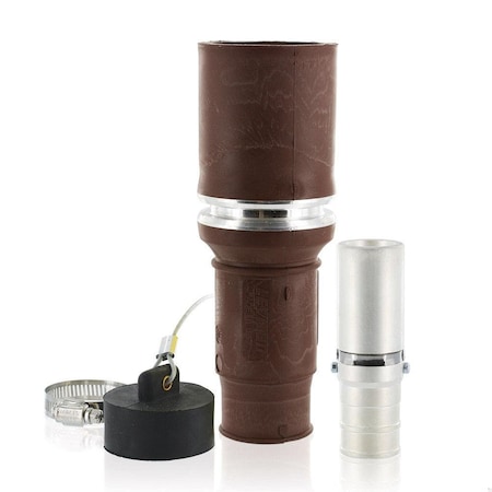 Single Pole Inline, 898 A, Female, Brown MPN:49F53-H