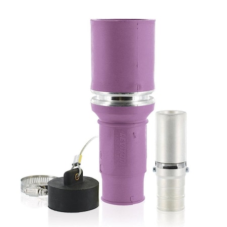 Pin & Sleeve Plug, 898 A, 1000V AC, Single Phase, 1 Pole, Purple, NEMA 3R MPN:49F53-P