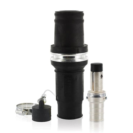 Single Pole Inline, 796 A, Male, Black MPN:49M44-E