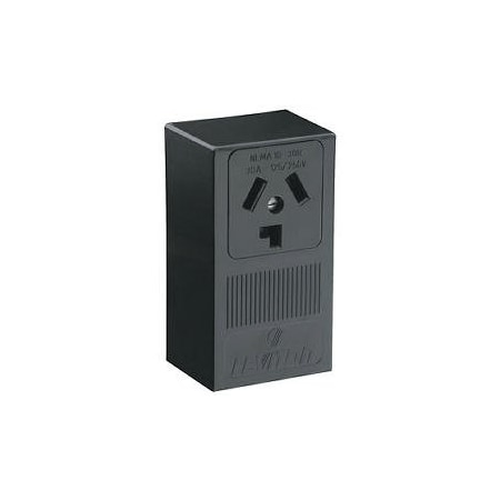 Straight Blade Receptacle, 10-30R, 30 A, 125/250V AC, 3 Pole, 3 Wire, Surface Mount, Non-Grounded MPN:5054-P00