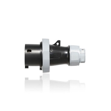 Pin & Sleeve Plug, 20 A, 347/600V AC, Three Phase, 4 Pole, IEC Grounding, Black, NEMA 3R, 4X, 6P, 12 MPN:520P5WLEV
