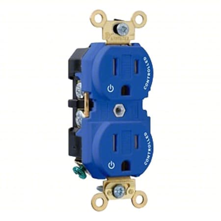 PlugsandRcptcls, 15A, 125VAC, Bl, Nylon, PK1 MPN:5262-2PB