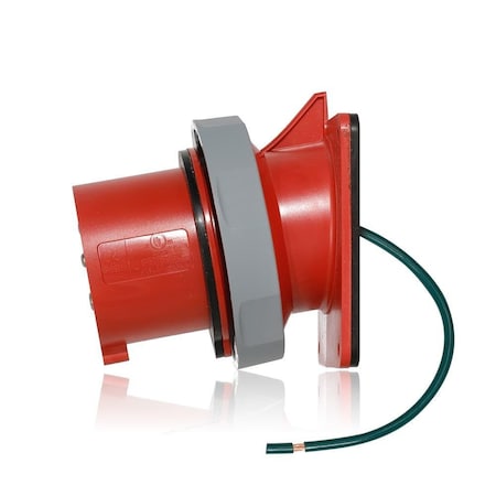Pin & Sleeve Inlet, 30 A, 277/480V AC, Three Phase, 4 Pole, Screw Terminals Wire Connection Type MPN:530B7WLEV