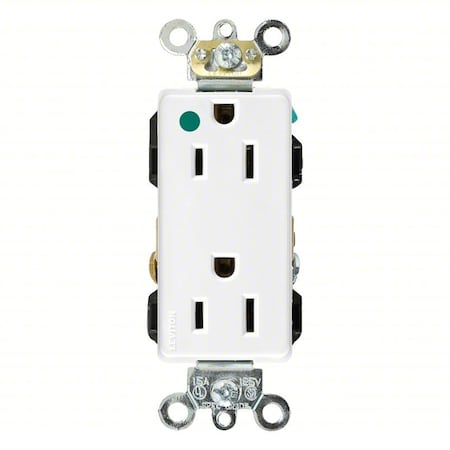 PlugsandReceptacles, 20A, 125VAC, Gry, Nylon MPN:5362-SGG
