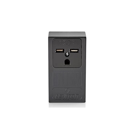 Straight Blade Receptacle, 6-30R, 30 A, 250V AC, 2 Pole, 3 Wire, Surface Mount, Isolated Ground MPN:5376-P00