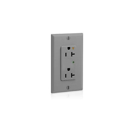 Straight Blade Receptacle, 5-20R, 20 A, 125V AC, Flush Mount, Isolated Ground MPN:5380-IGG