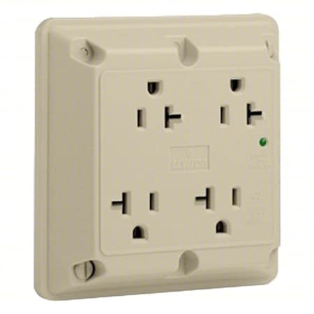 PlugsandReceptacles, 20A, 125VAC, Org, Nylon MPN:5380-IGO