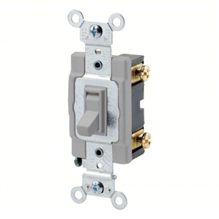 WallSwitch, 1hp, Toggle, 20A, Gray, PK1 MPN:54521-2GY