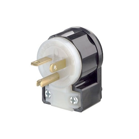 Straight Blade Plug, 6-20P, 20 A, 250V AC, 2 Pole, Screw Terminals, Grounded MPN:5466-CA