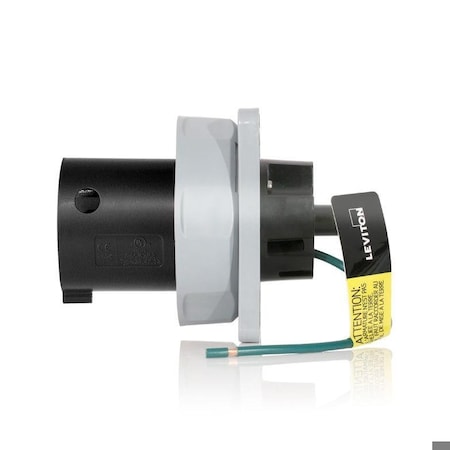 Pin & Sleeve Inlet, 60 A, 347/600V AC, Three Phase, 4 Pole, Screw Terminals Wire Connection Type MPN:560B5WLEV