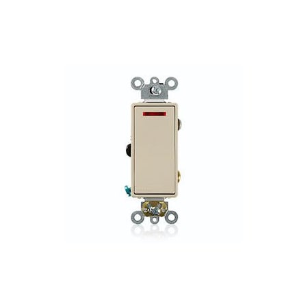 Wall Switch, 1 hp, Rocker, 20 A, Ivory MPN:5628-2I