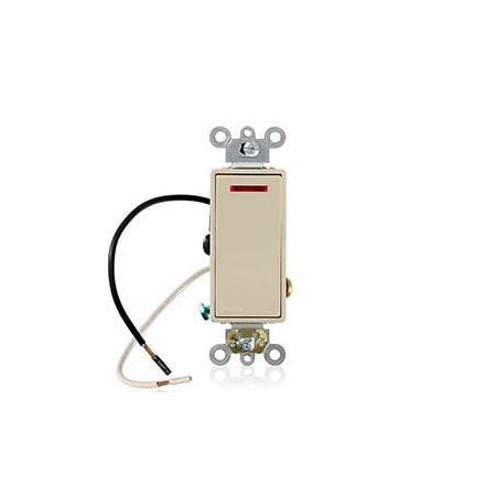 Wall Switch, 1 hp, Rocker, 20 A, Ivory MPN:5638-2I