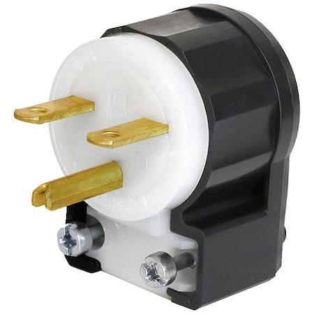 Straight Blade Plug, 6-15P, 15 A, 250V AC, 2 Pole, Screw Terminals, Grounded MPN:5666-CA