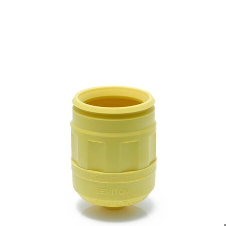 Boot Locking Plug 15A WR Yellow MPN:6017-LY
