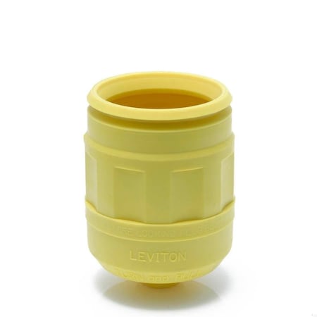 Boot Locking Plug 20A 30A 3W WR Yellow MPN:6031-Y