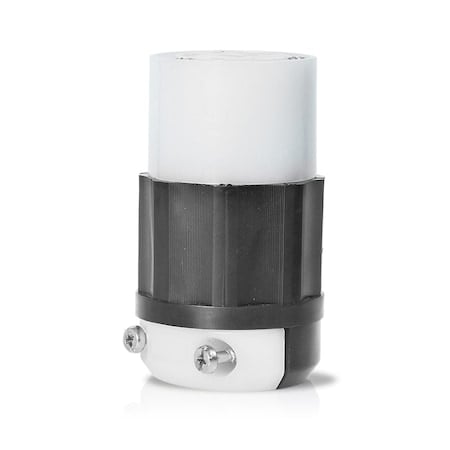 Locking Connector, Non-NEMA, 15/20 A, 125/250V AC, Single Phase, 3 Pole, Screw Terminals MPN:7565-C