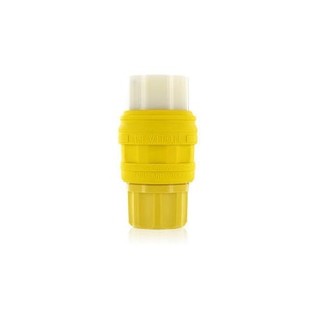 Watertight Locking Connector, L14-30, 30 A, 125/250V AC, Three Phase, 3 Pole, Screw Terminals MPN:78W74-C