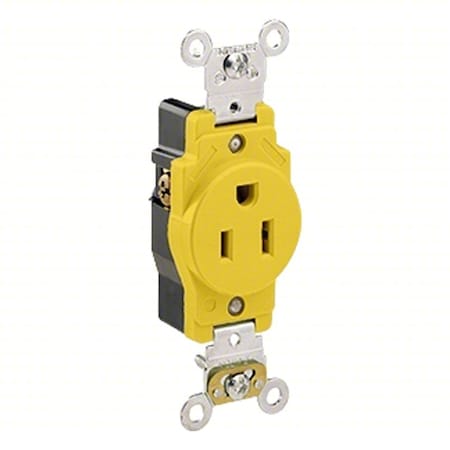 PlugsandReceptacles, 15A, 125VAC, Brn, Nylon MPN:8210