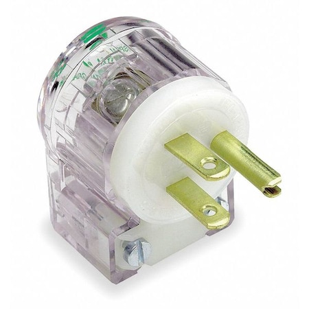 Straight Blade Plug, 5-15P, 15 A, 125V AC, 2 Pole, Screw Terminals, Grounded MPN:8215-CAT
