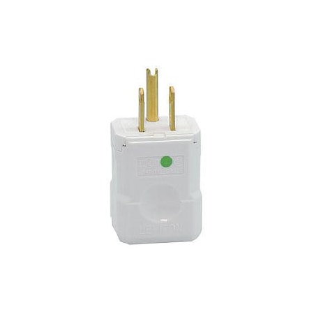 Straight Blade Plug, 5-15P, 15 A, 125V AC, 2 Pole, Screw Terminals, Grounded MPN:8256-V