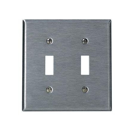 Electrical Box Mounting Plates, 2-Gang, 302 Ss MPN:84009-40