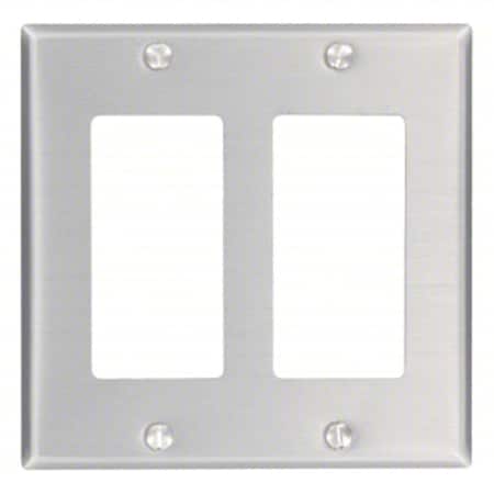 Wall Plate, Blank, Stainless Steel MPN:84014