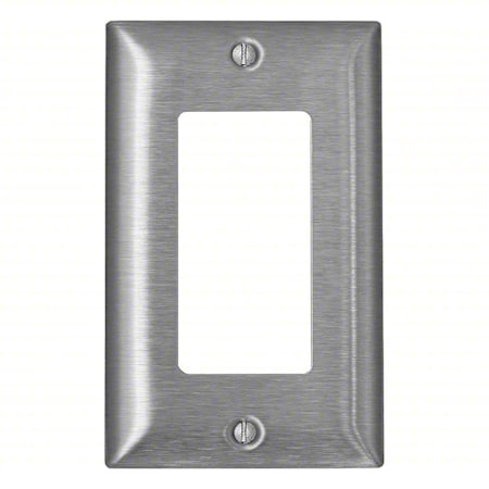WallPlate, DuplexOutlet, StainlessSteel MPN:84016
