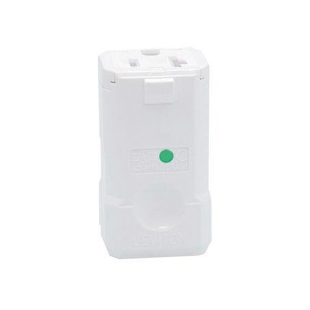 Straight Blade Connector, 6-20R, 15 A, 250V AC, 2 Pole, 3 Wire, Screw Terminals, White MPN:8459-V