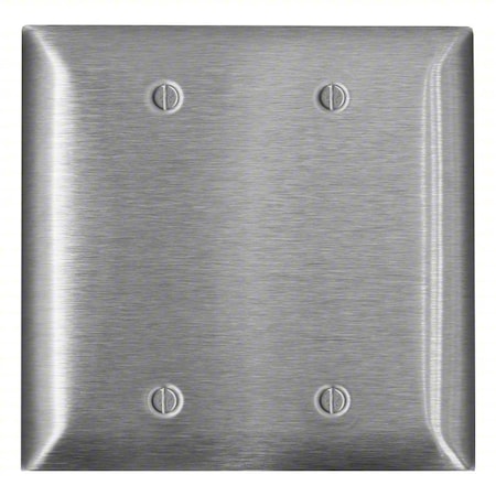Wall Plate, Combination, White, Metal MPN:88046
