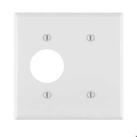Combination Wall Plate, Number of Gangs: 2 Metal, White MPN:88085