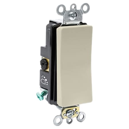 Wall Switch, 2 hp, Rocker, 20 A, Ivory MPN:A5623-2I
