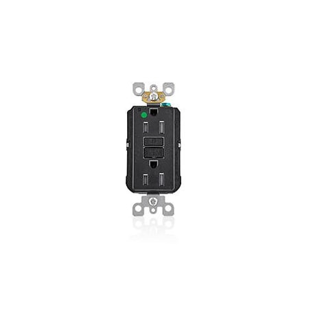 Duplex Straight Blade Receptacle, 5-15R, 15 A, 20 A, 125V AC, 2 Pole, 3 Wire, Flush Mount, Grounded MPN:AFTR1-HGE