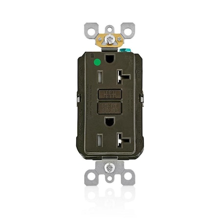 AFCI Receptacle 20A HG/TR Brown MPN:AFTR2-HG