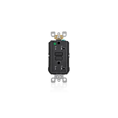 Duplex Straight Blade Receptacle, 5-20R, 20 A, 125V AC, 2 Pole, 3 Wire, Flush Mount, Grounded MPN:AFTR2-HGE