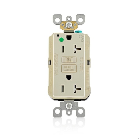 AFCI Receptacle 20A HG/TR Ivory MPN:AFTR2-HGI