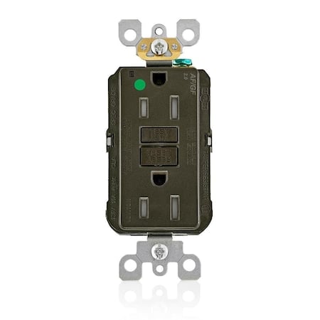 Receptacle, 15 A, 125V AC, Brown MPN:AGTR1-HG