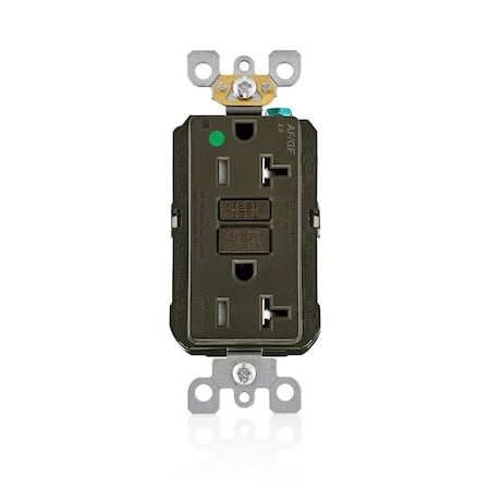 Receptacle, 20 A, 125V AC, Brown MPN:AGTR2-HG