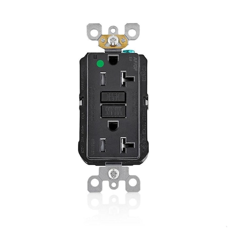 Receptacle, 20 A, 125V AC, Black MPN:AGTR2-HGE