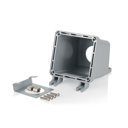 Pin & Sleeve Receptacle, 60 A, Gray, NEMA 12, 4X MPN:BX60LEV