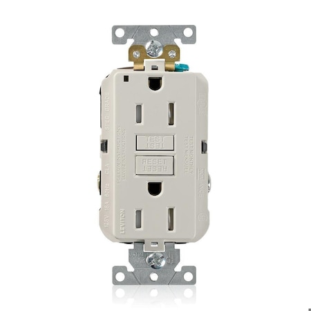SmartlockPro GFCI 15A TR Ind Gr Lt Al MPN:G5262-TT