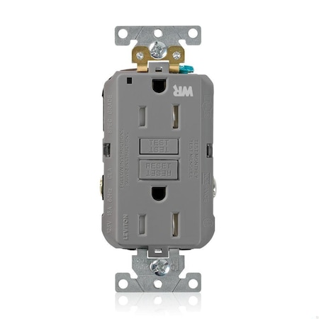 SmartlockPro GFCI 15A WR/TR/PI Gray MPN:G5262-WTG