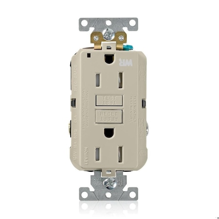 SmartlockPro GFCI 15A WR/TR/PI Ivory MPN:G5262-WTI